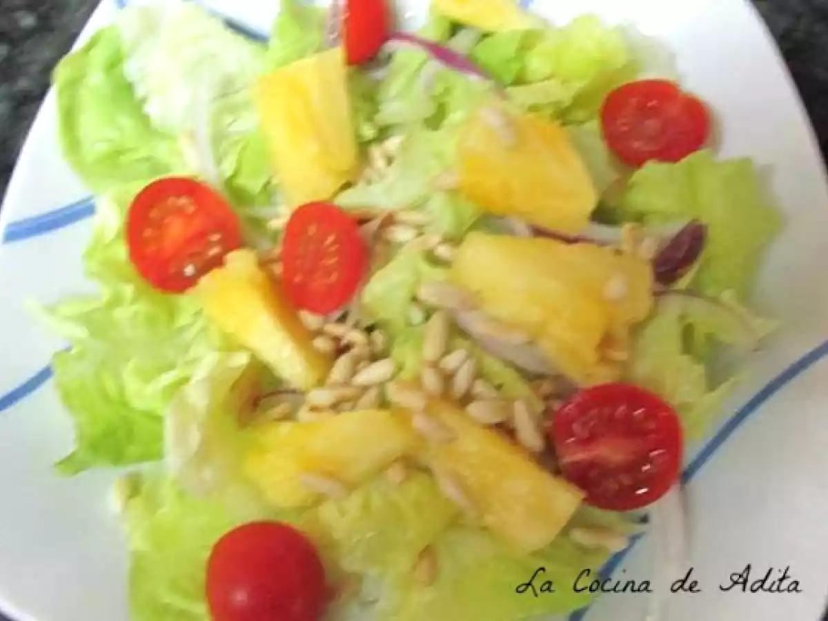 Ensalada con piña y higos - foto 11