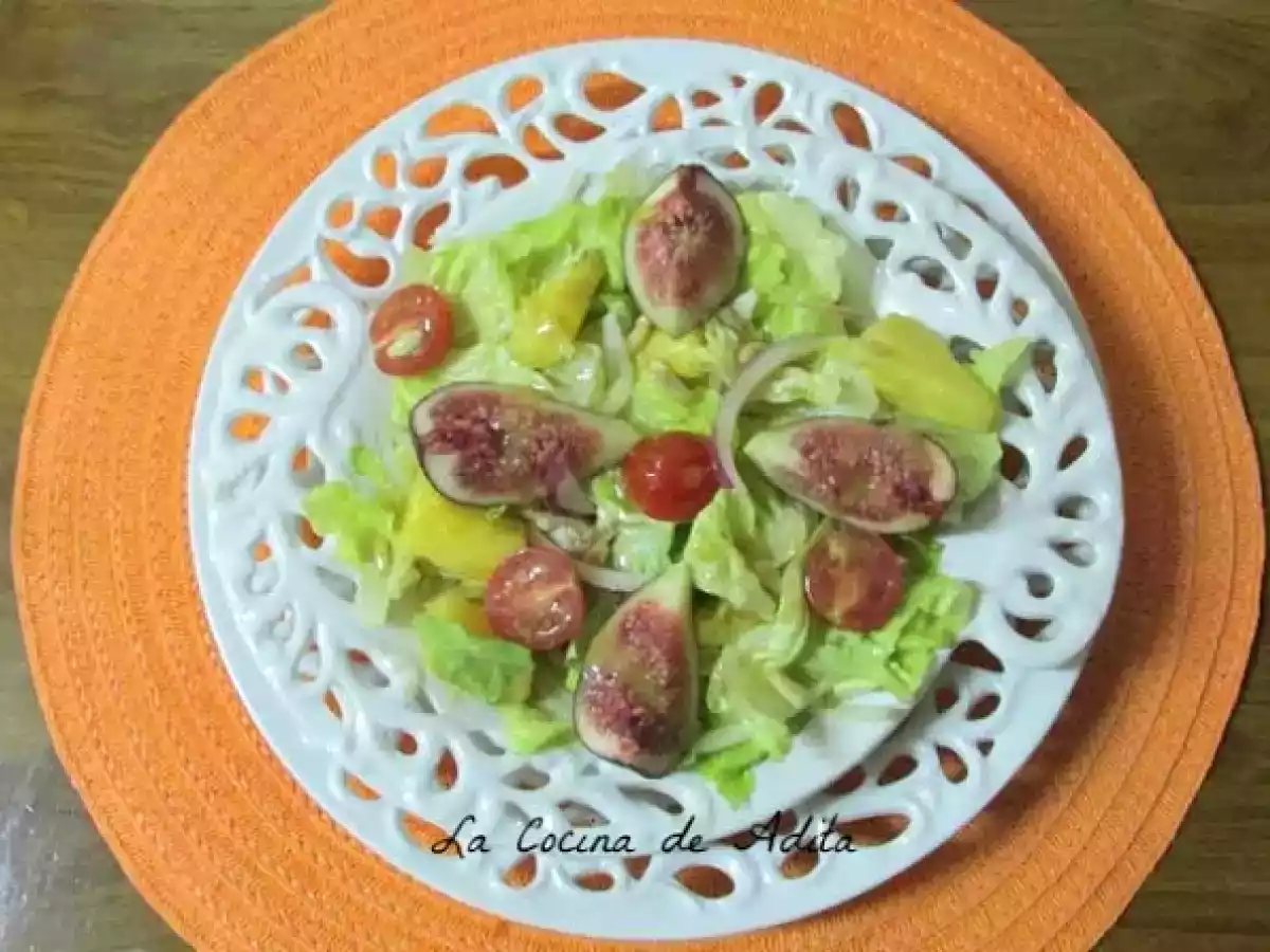 Ensalada con piña y higos - foto 12