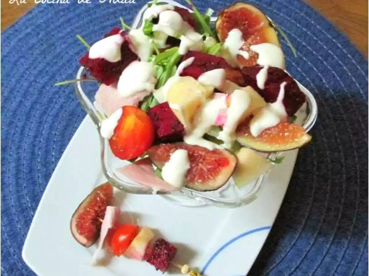 Ensalada con pitaya roja - foto 11