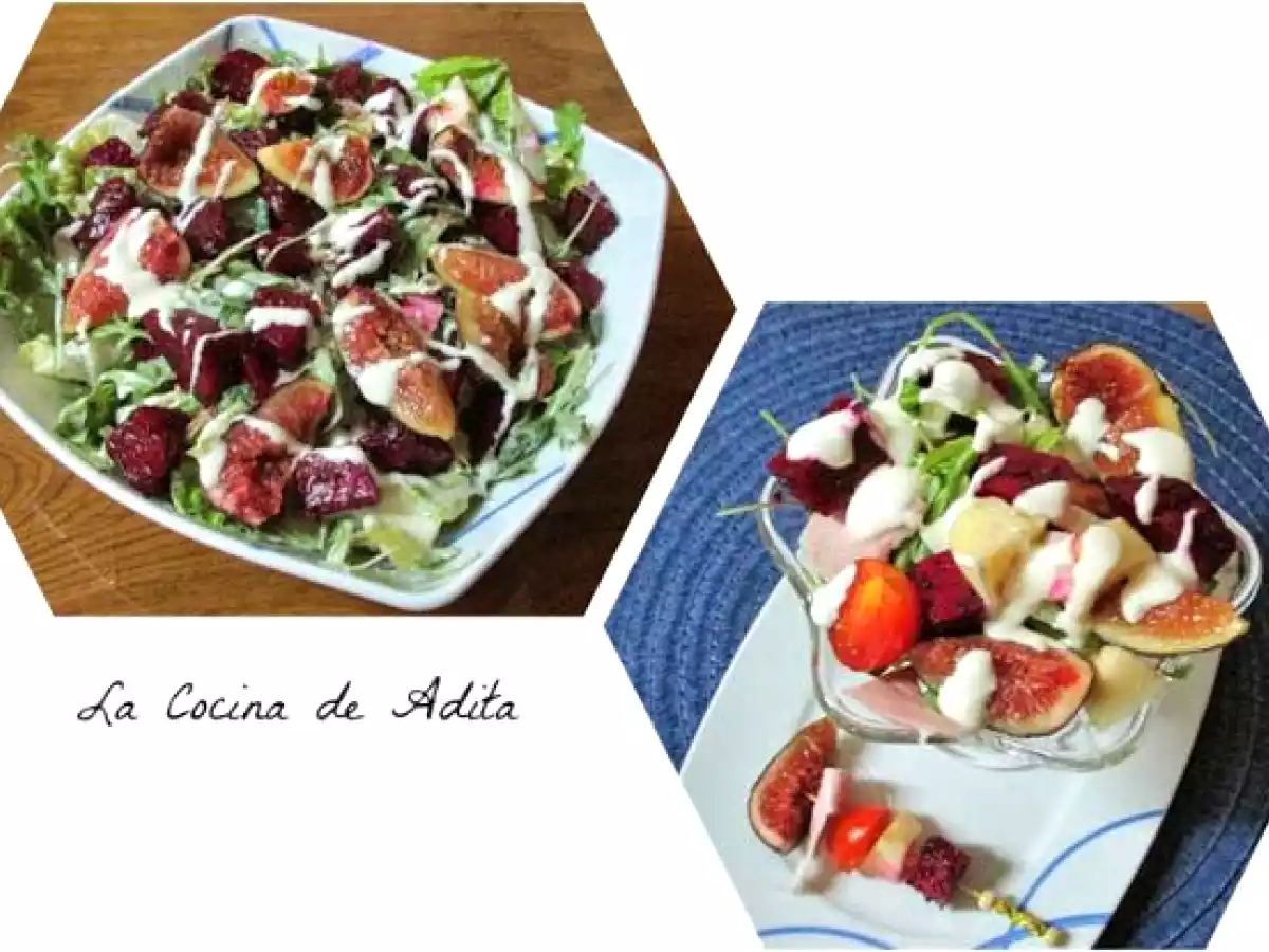 Ensalada con pitaya roja - foto 12