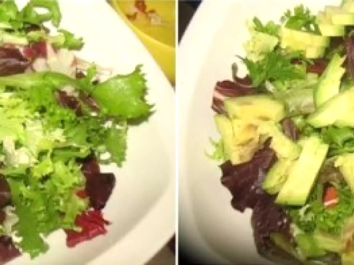 Ensalada con queso de cabra, anchoas y vinagre Pedro Ximénez - foto 2