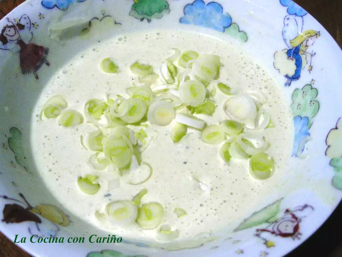 Ensalada con salsa de mostaza y pimienta verde - foto 2