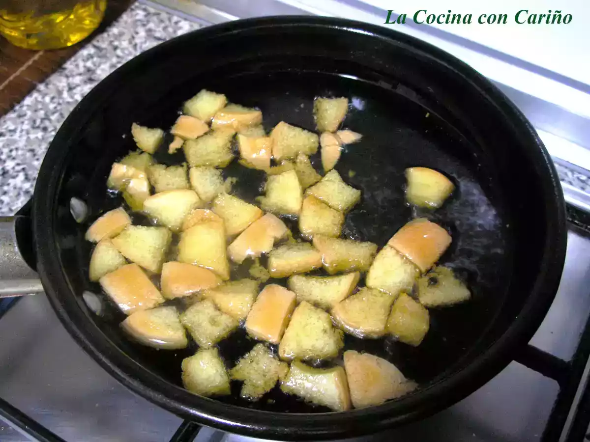 Ensalada con salsa de mostaza y pimienta verde - foto 3