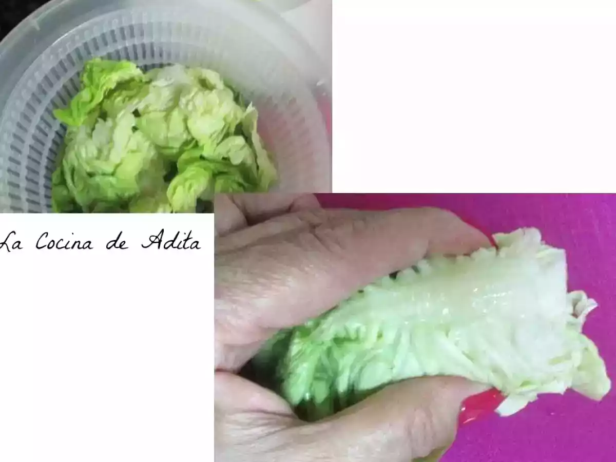 Ensalada con vieiras y huevo a la plancha - foto 4