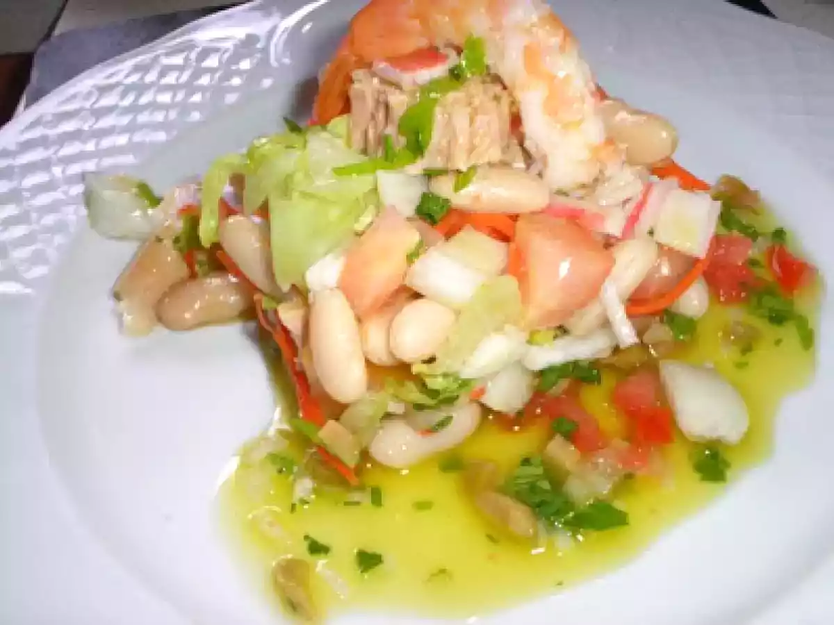 Ensalada de alubias