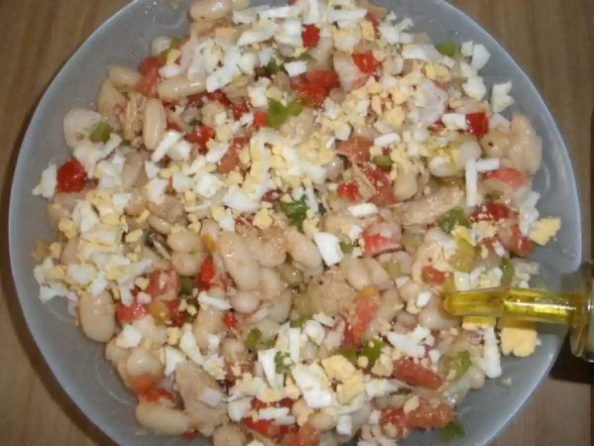 Ensalada de Alubias y Lomo de Cerdo para Acompañar - foto 2