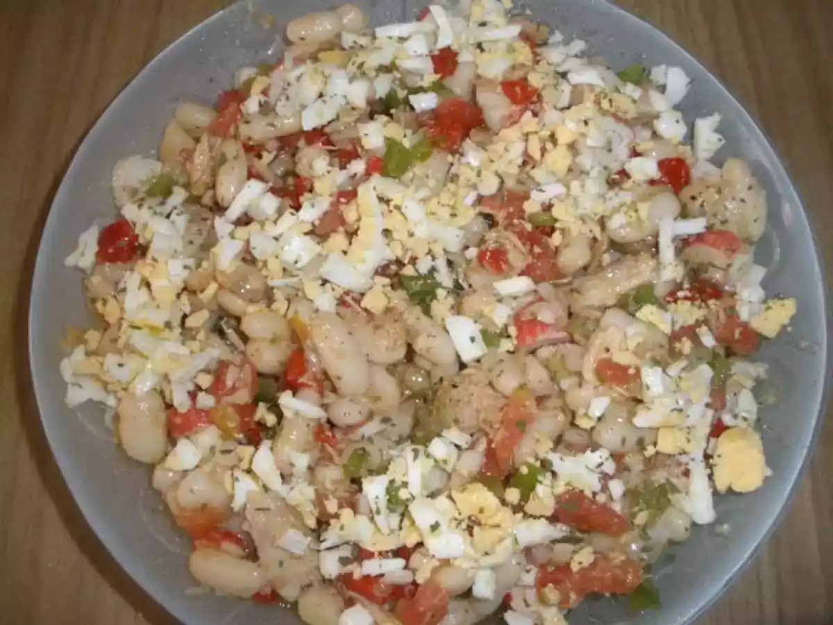 Ensalada de Alubias y Lomo de Cerdo para Acompañar - foto 3