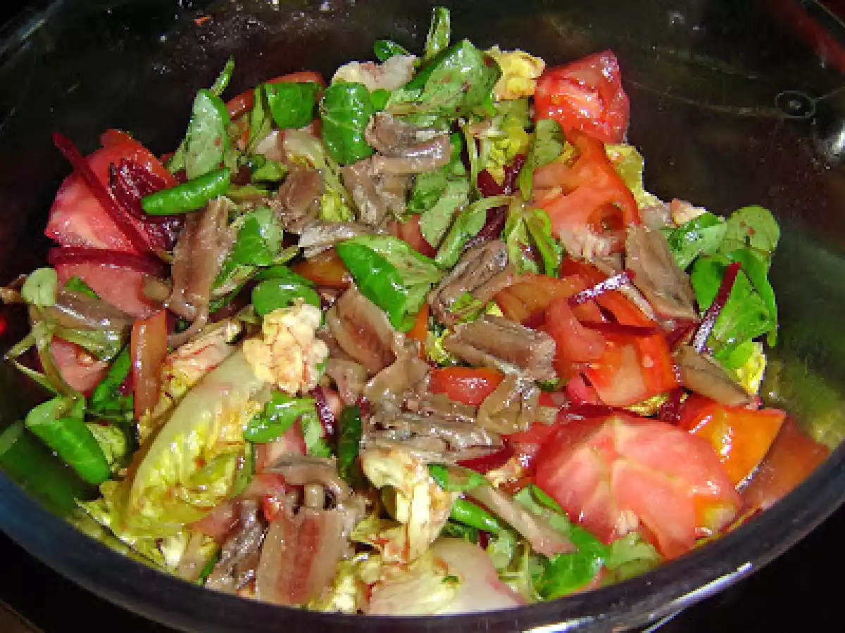 ENSALADA DE ANCHOAS