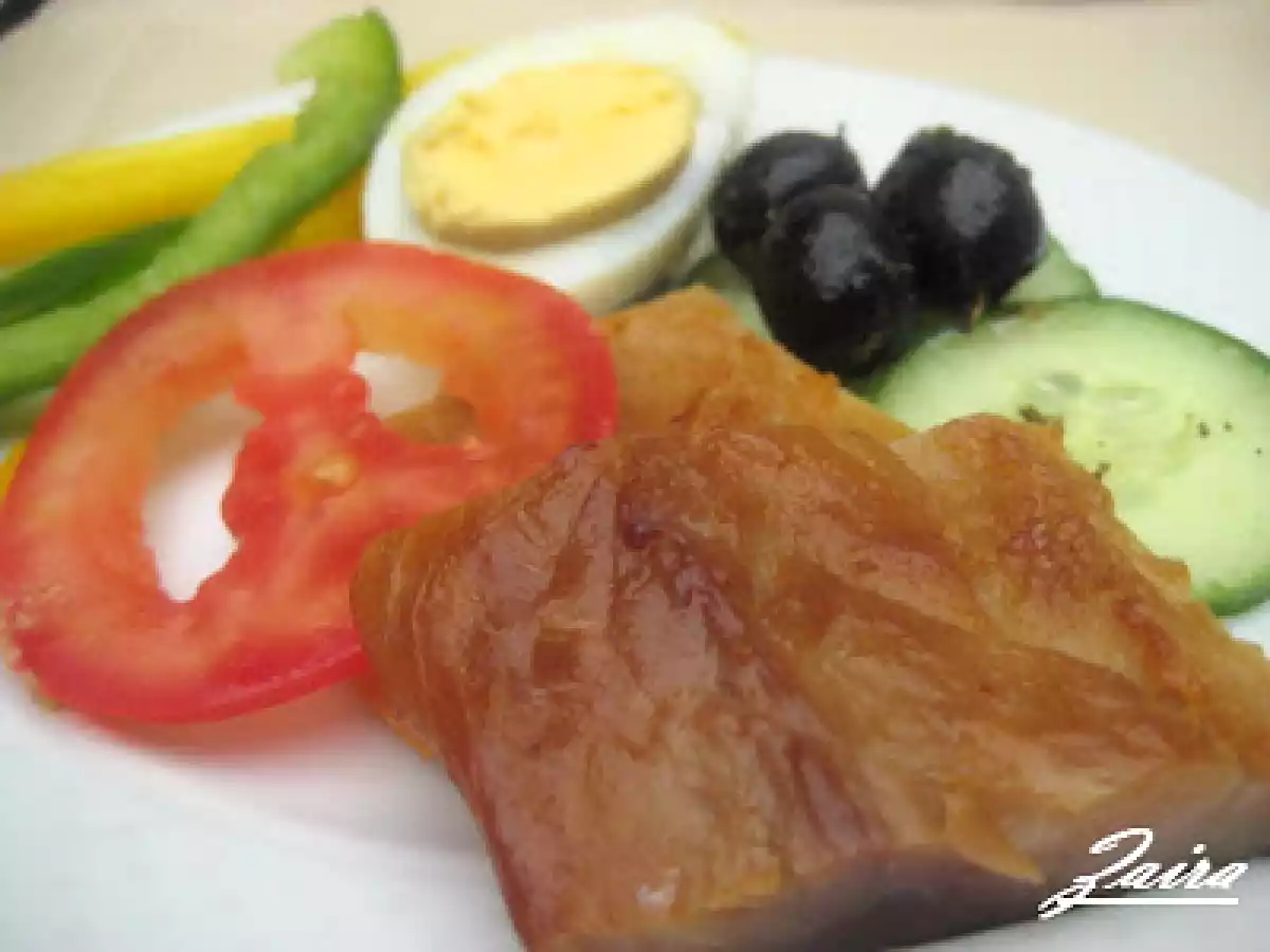 Ensalada de arenque ahumado - foto 2