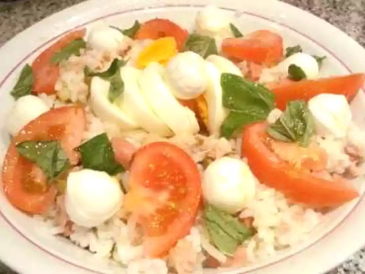 Ensalada de arroz (Insalata di riso) - foto 3