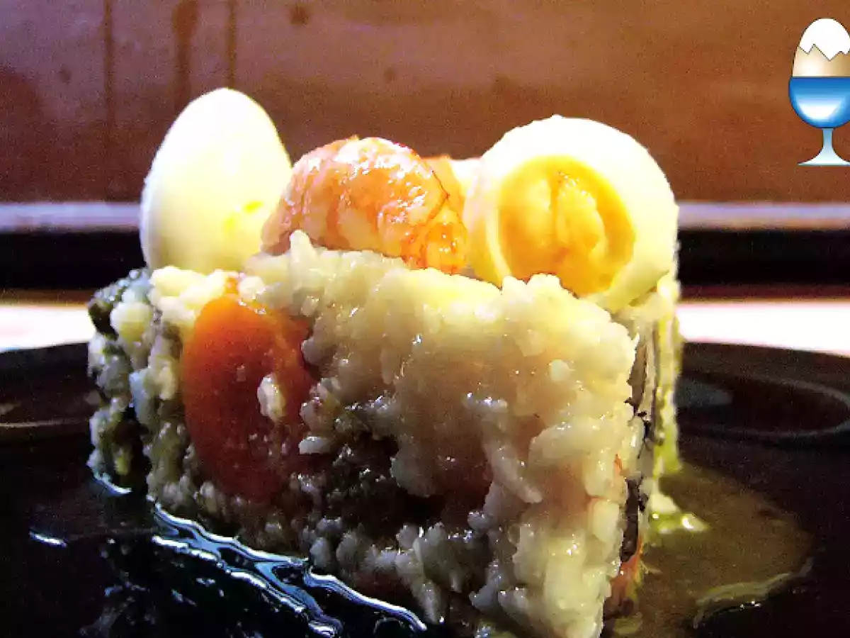 Ensalada de arroz, judías verdes y patata