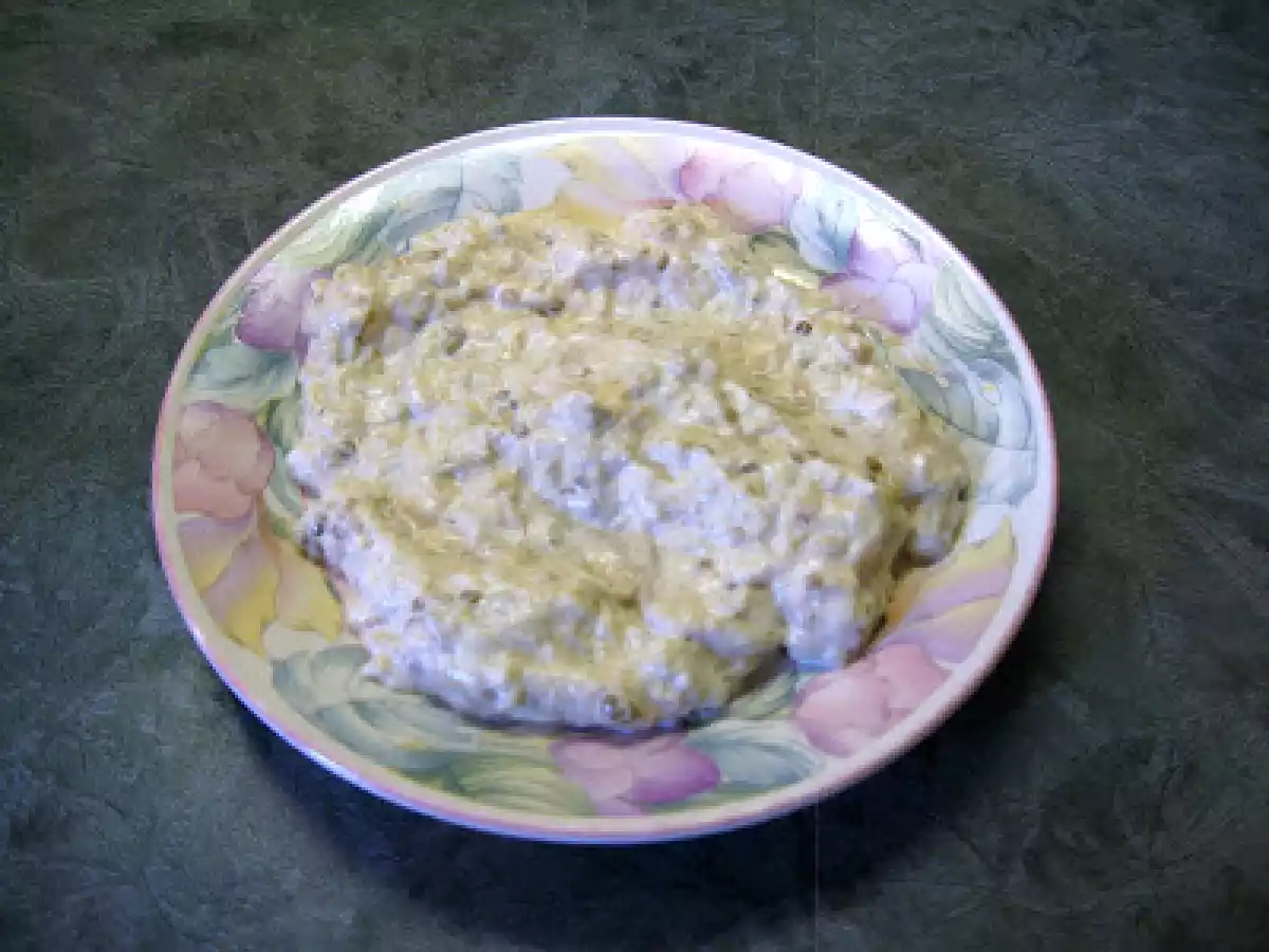 Ensalada de berenjena con mayonesa