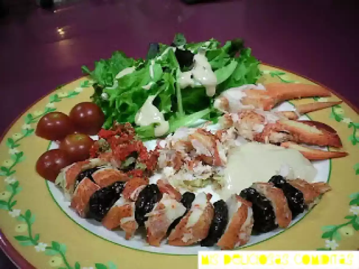 Ensalada de bogavante