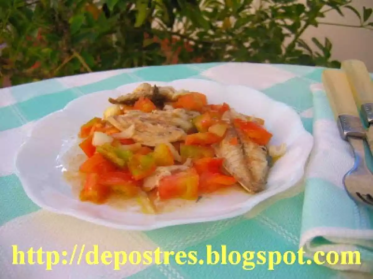 Ensalada de caballa con tomate - foto 2
