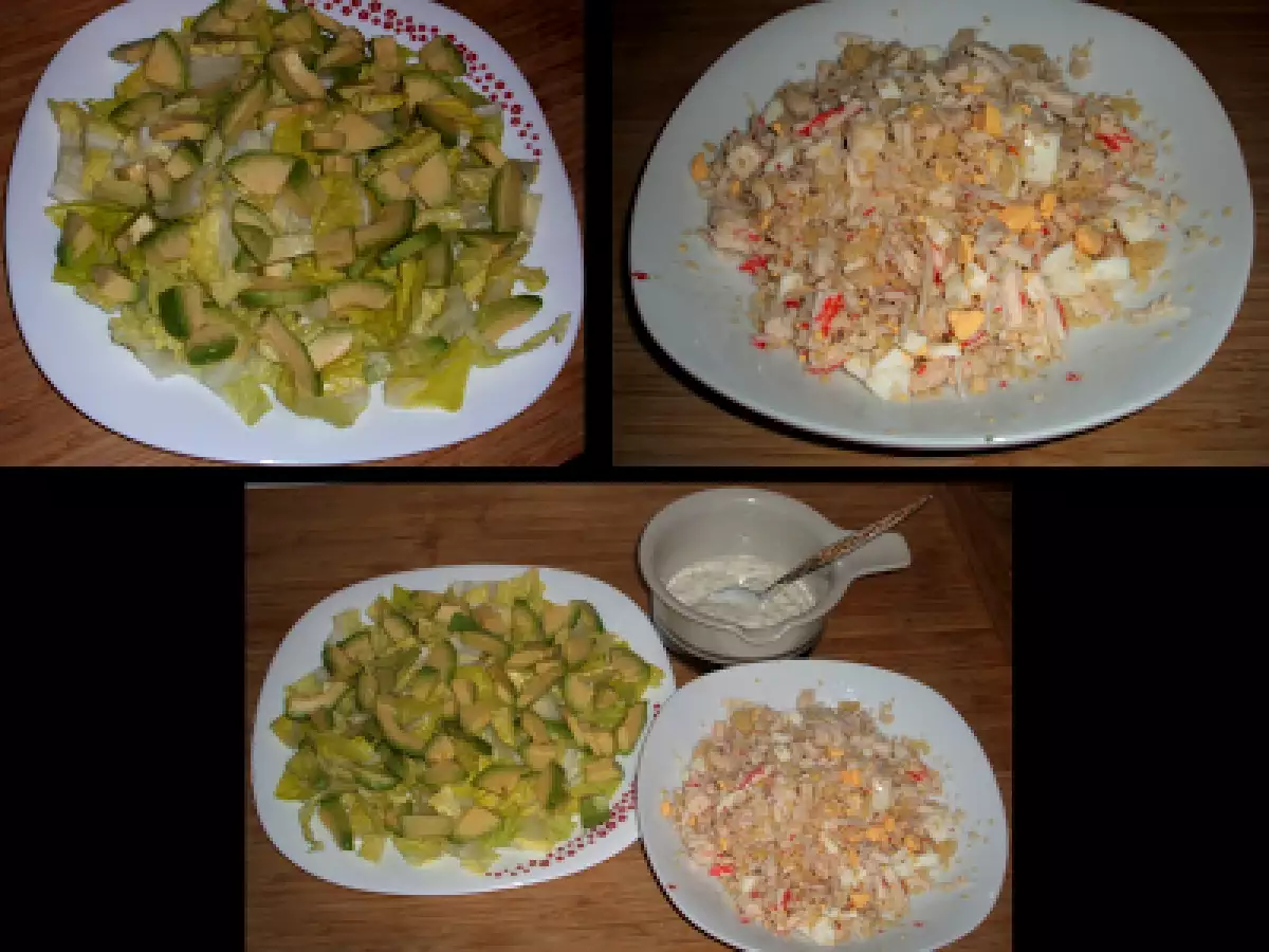 Ensalada de cangrejo con dressing - foto 4