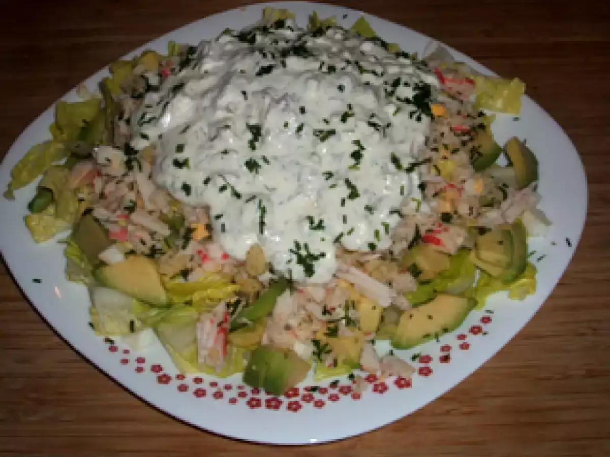 Ensalada de cangrejo con dressing - foto 5