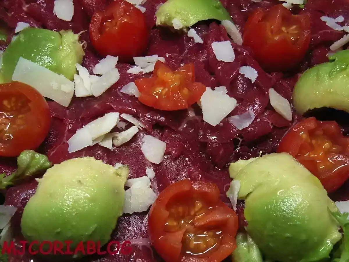 Ensalada de carpaccio de ternera - foto 2