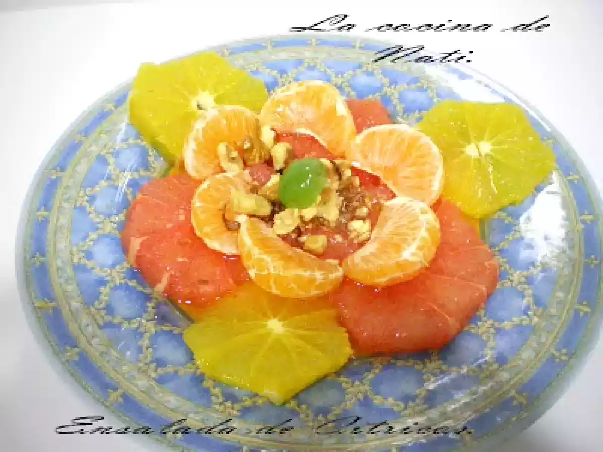 ENSALADA DE CÍTRICOS.