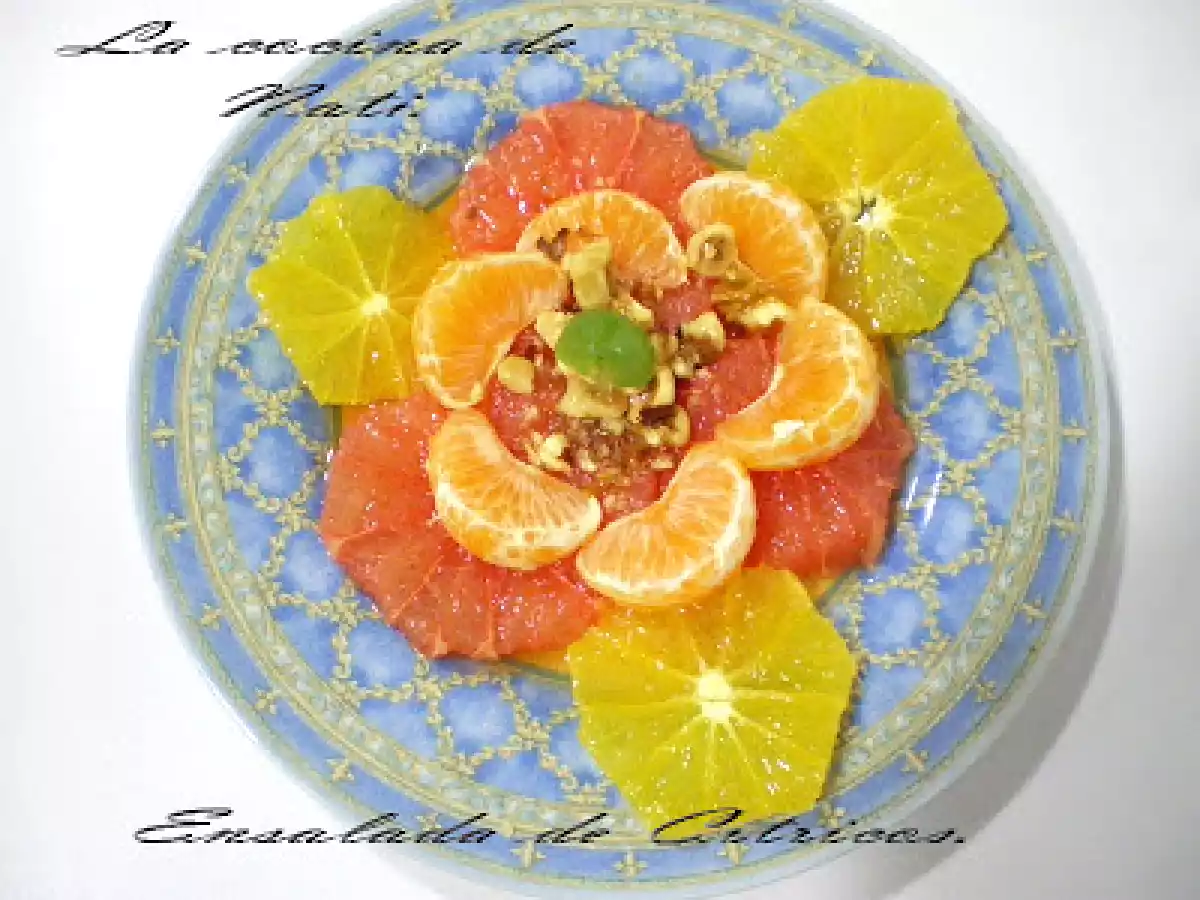 ENSALADA DE CÍTRICOS. - foto 2