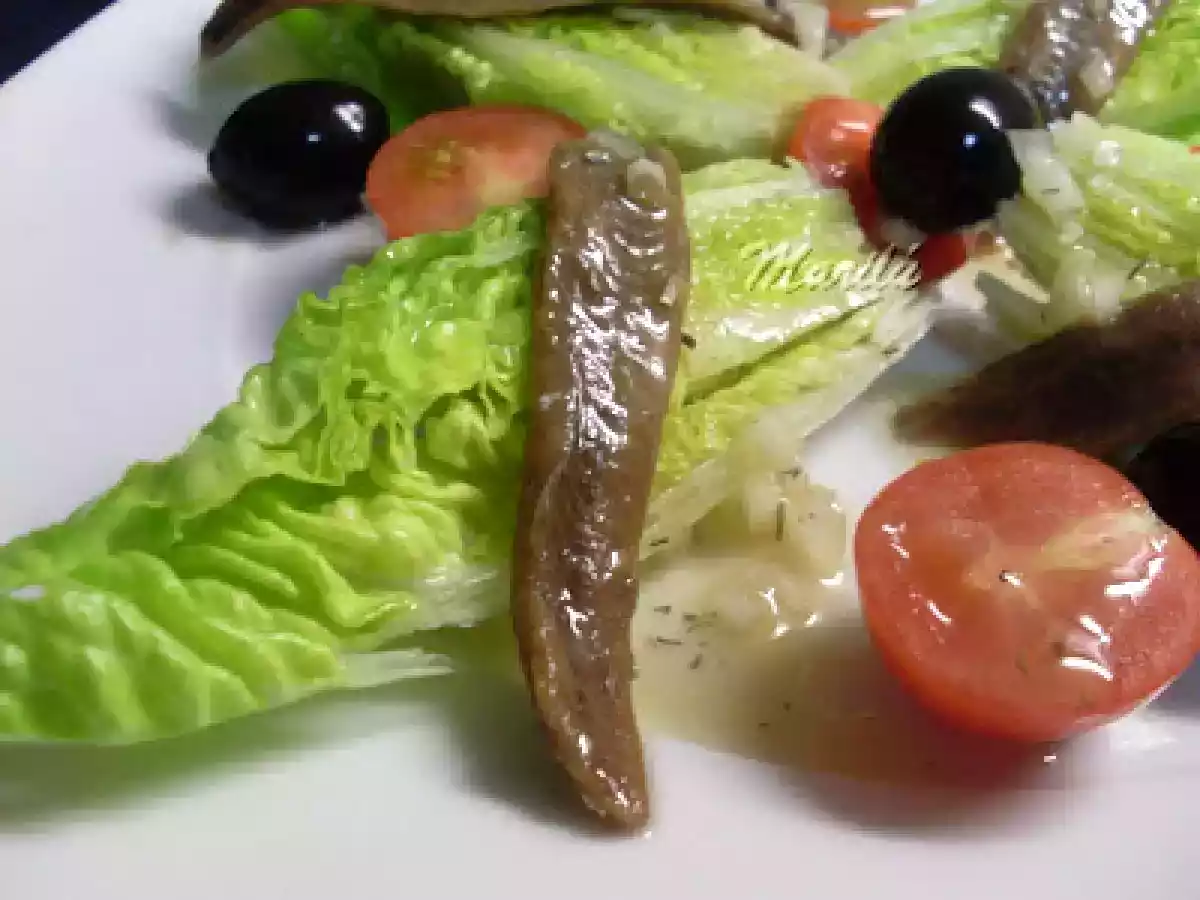 ENSALADA DE COGOLLOS Y ANCHOAS - foto 2