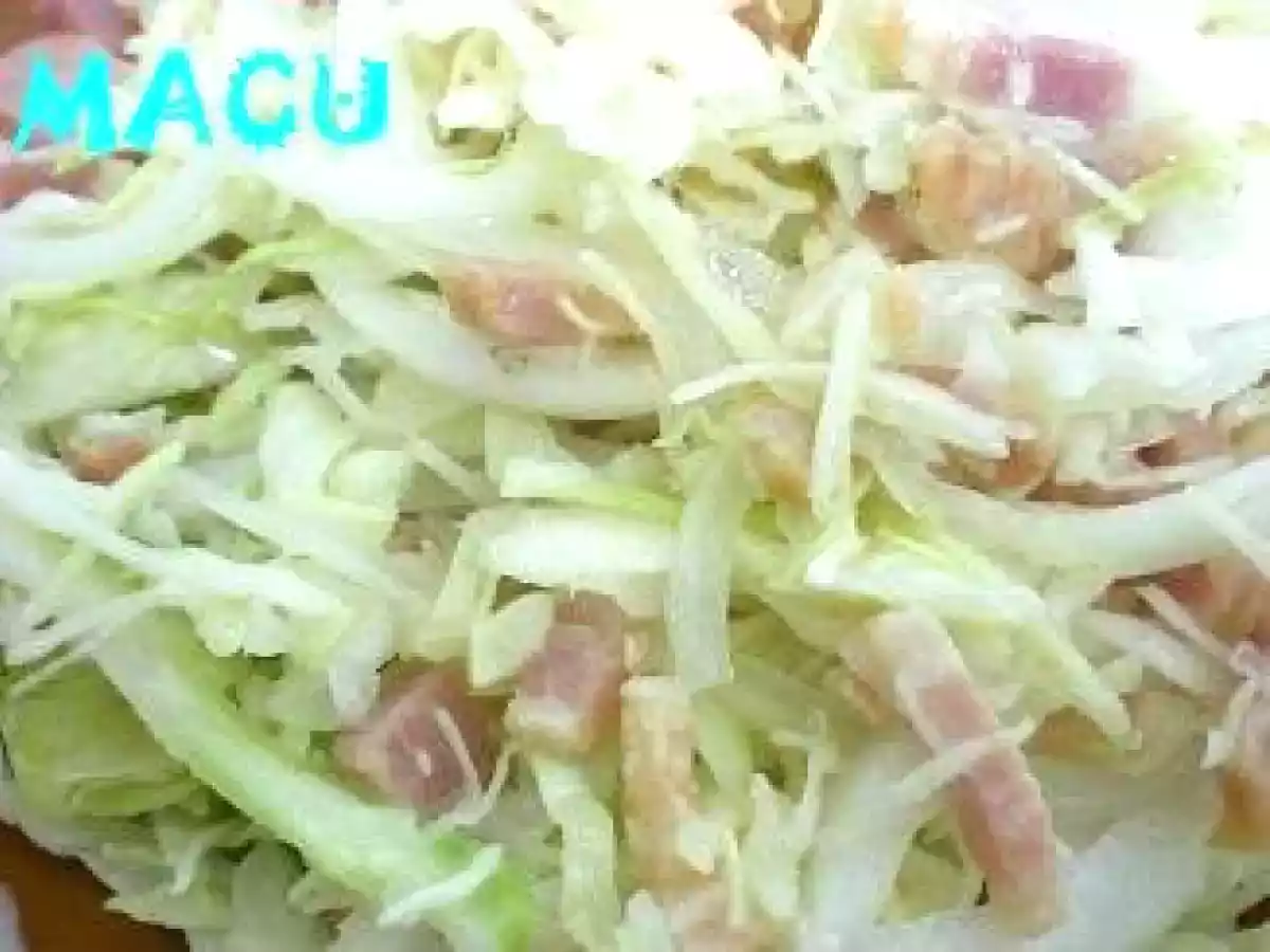 Ensalada de col y bacon - foto 2