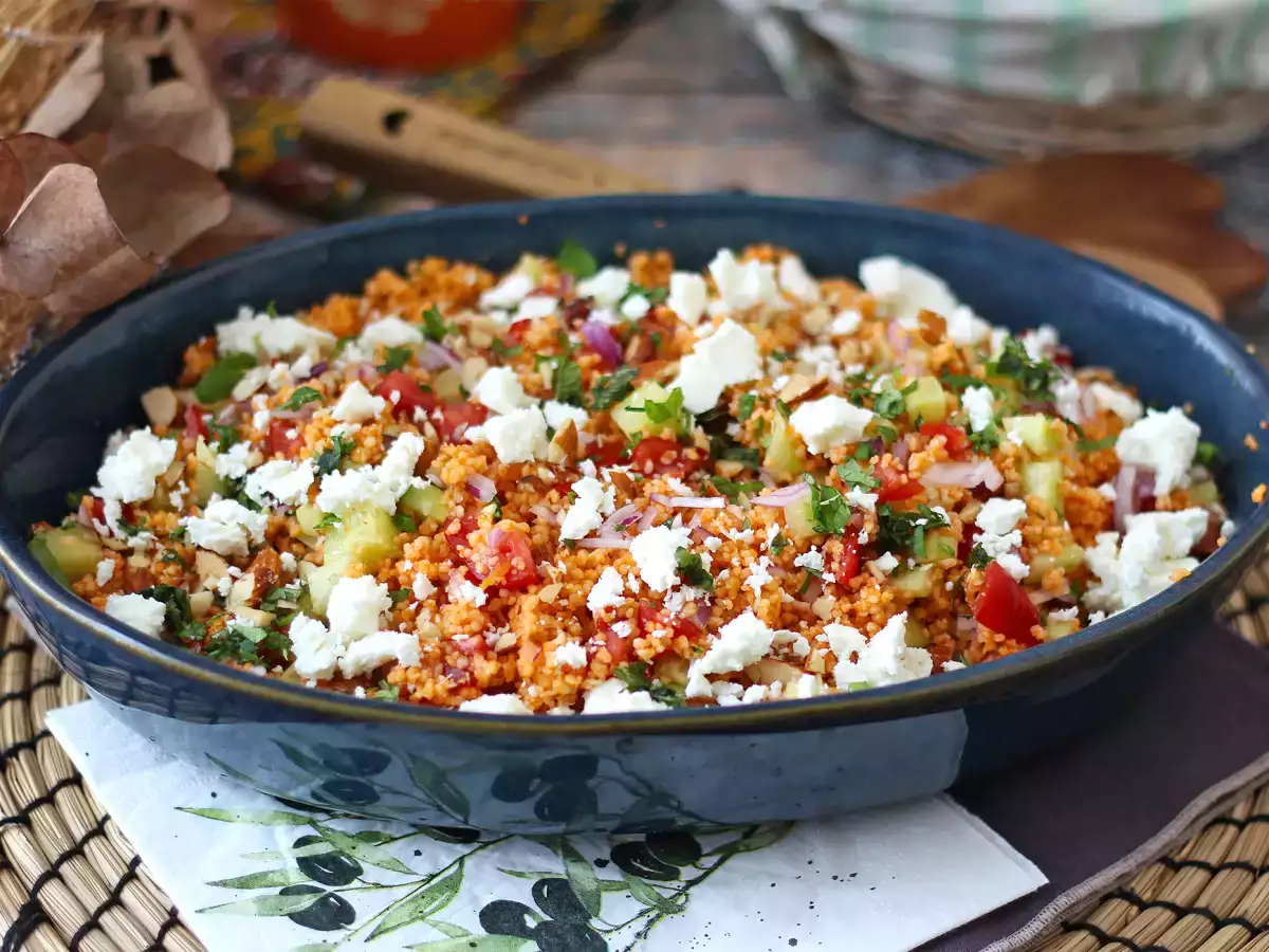 Ensalada de cuscús y gazpacho: una receta fresca, original y sin cocción - foto 5