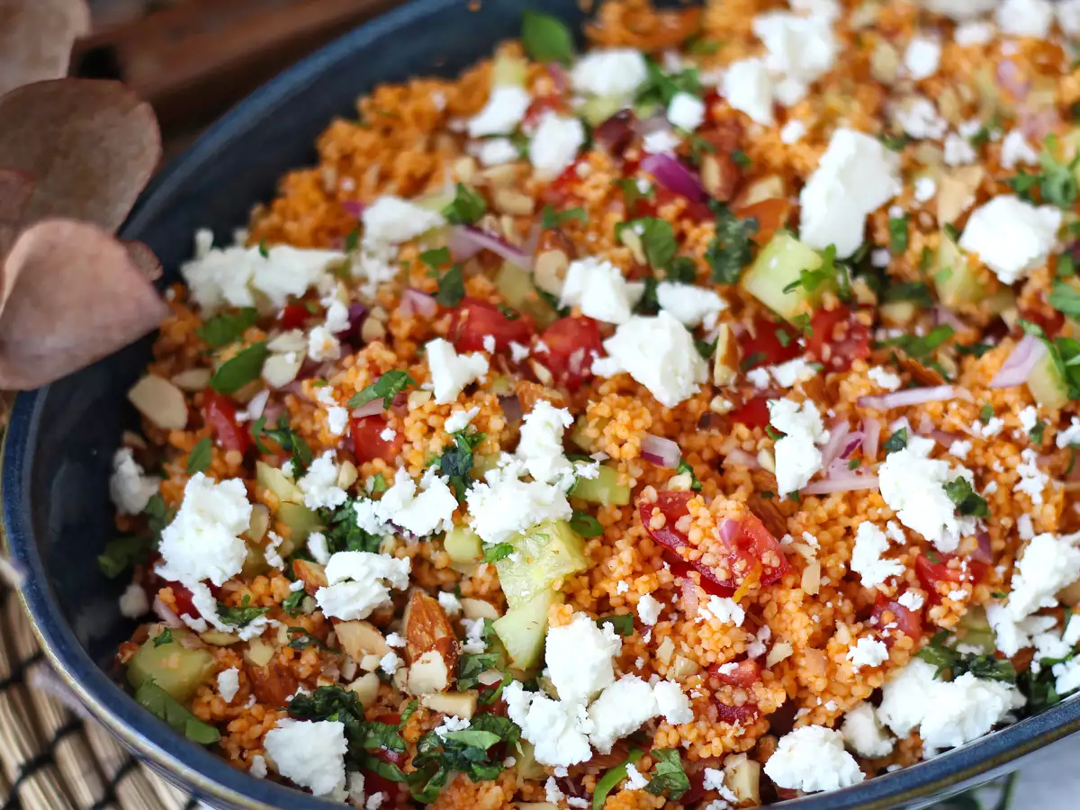 Ensalada de cuscús y gazpacho: una receta fresca, original y sin cocción - foto 6