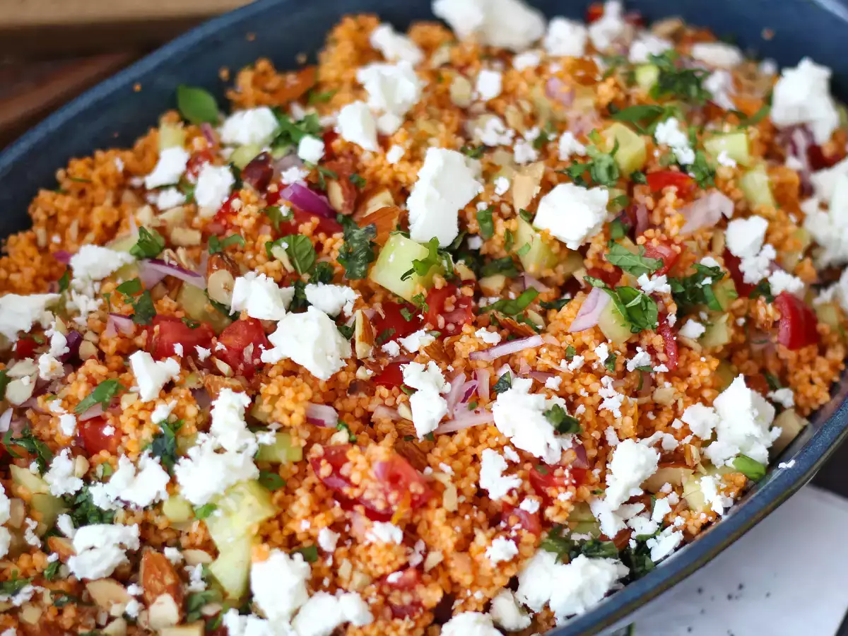 Ensalada de cuscús y gazpacho: una receta fresca, original y sin cocción - foto 3