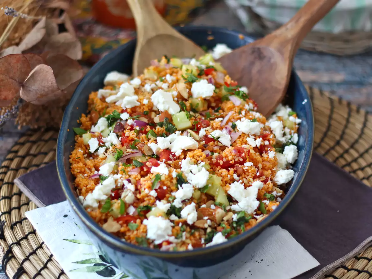 Ensalada de cuscús y gazpacho: una receta fresca, original y sin cocción - foto 4