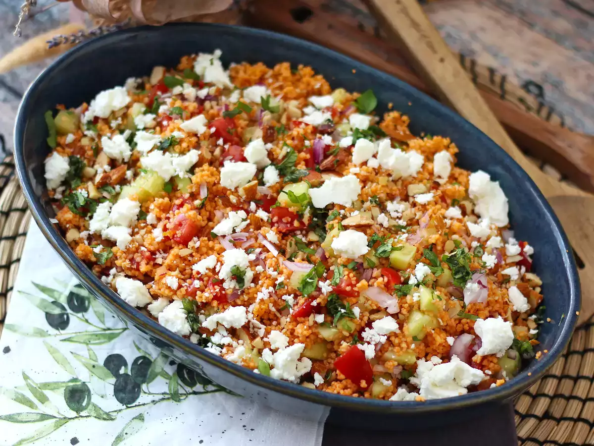 Ensalada de cuscús y gazpacho: una receta fresca, original y sin cocción - foto 2