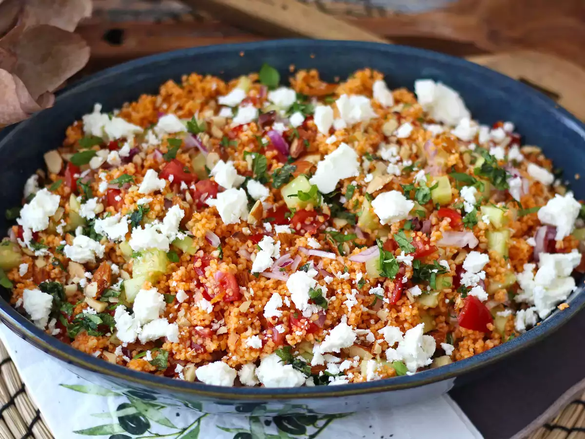 Ensalada de cuscús y gazpacho: una receta fresca, original y sin cocción - foto 7