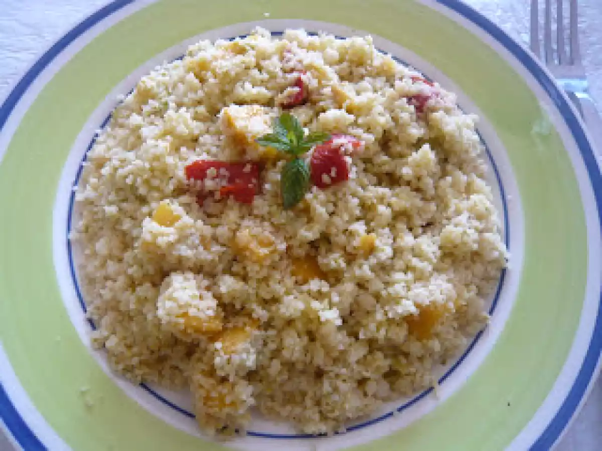 Ensalada de cuscús y mango con menta - foto 2