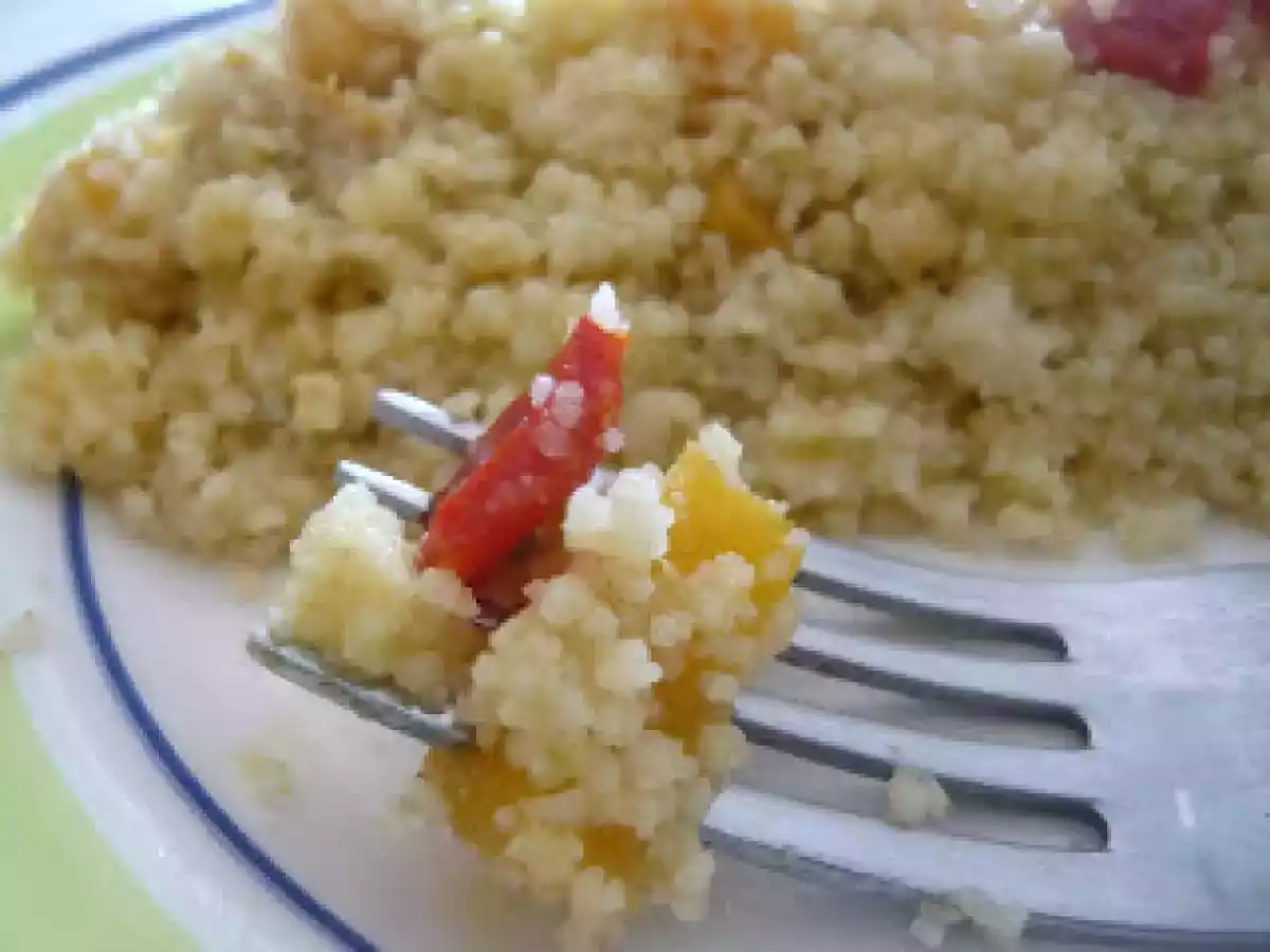 Ensalada de cuscús y mango con menta - foto 4