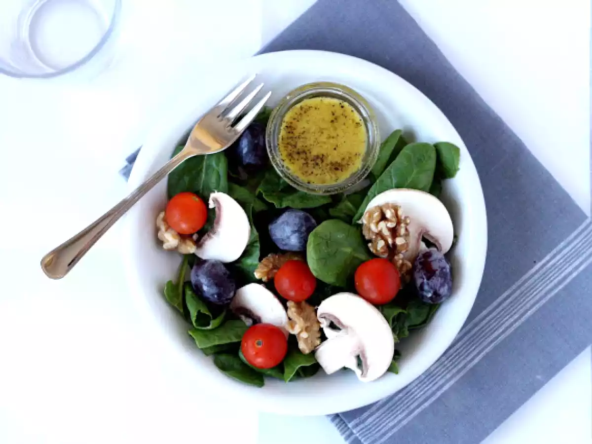 Ensalada de espinacas - foto 2