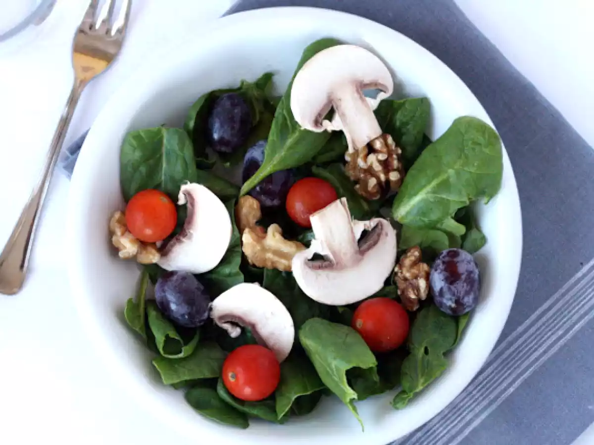 Ensalada de espinacas - foto 4