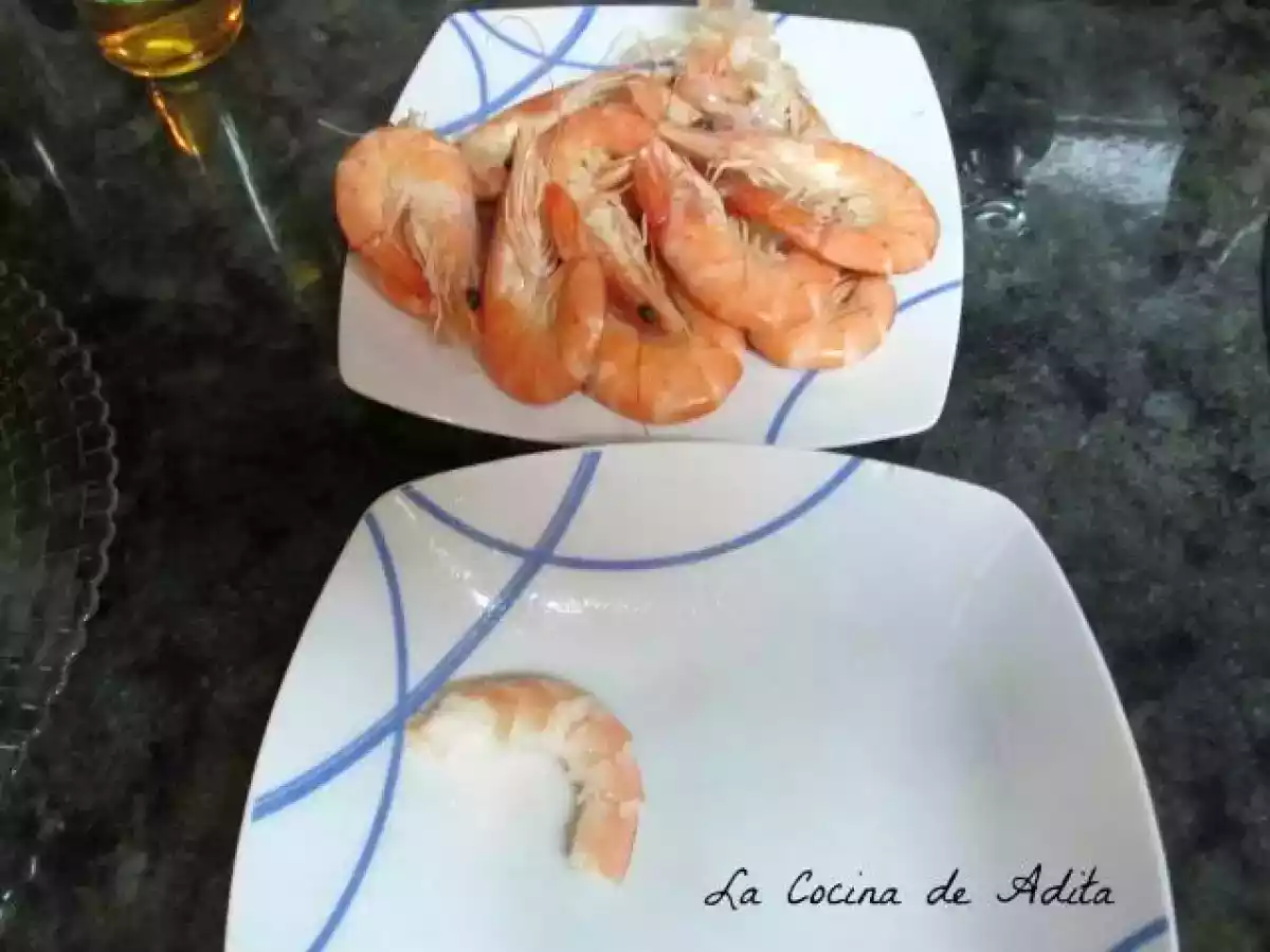 Ensalada de gambones y gulas - foto 5