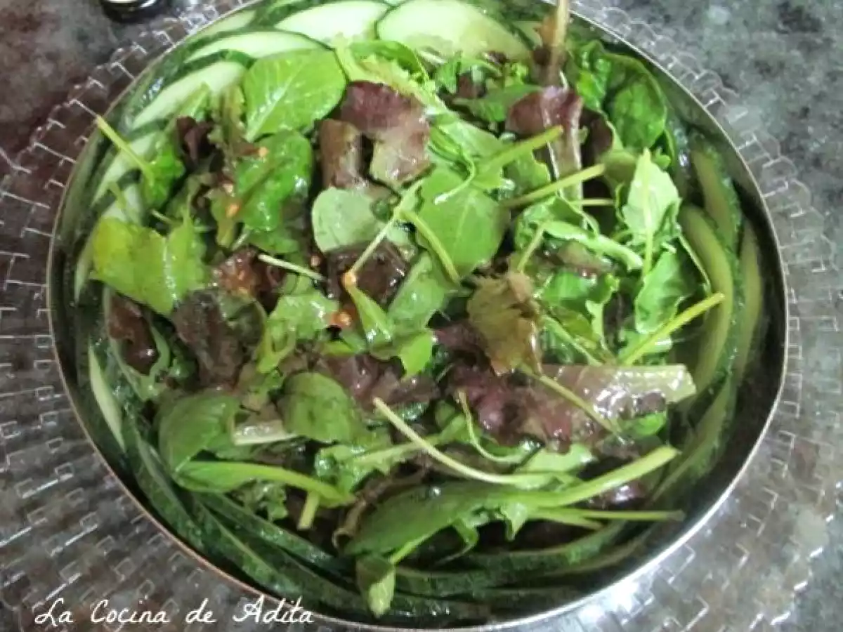 Ensalada de gambones y gulas - foto 9