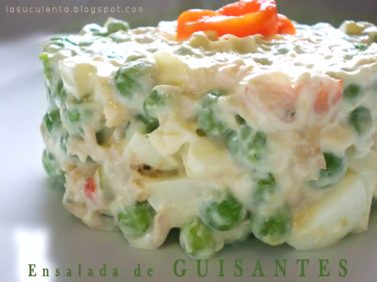 Ensalada de guisantes - foto 2