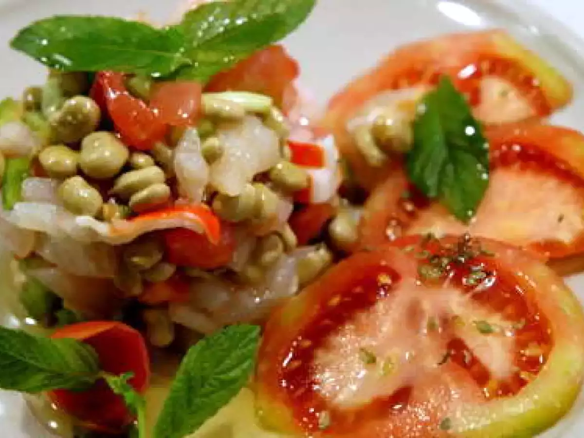 Ensalada de habitas y bacalao - foto 3