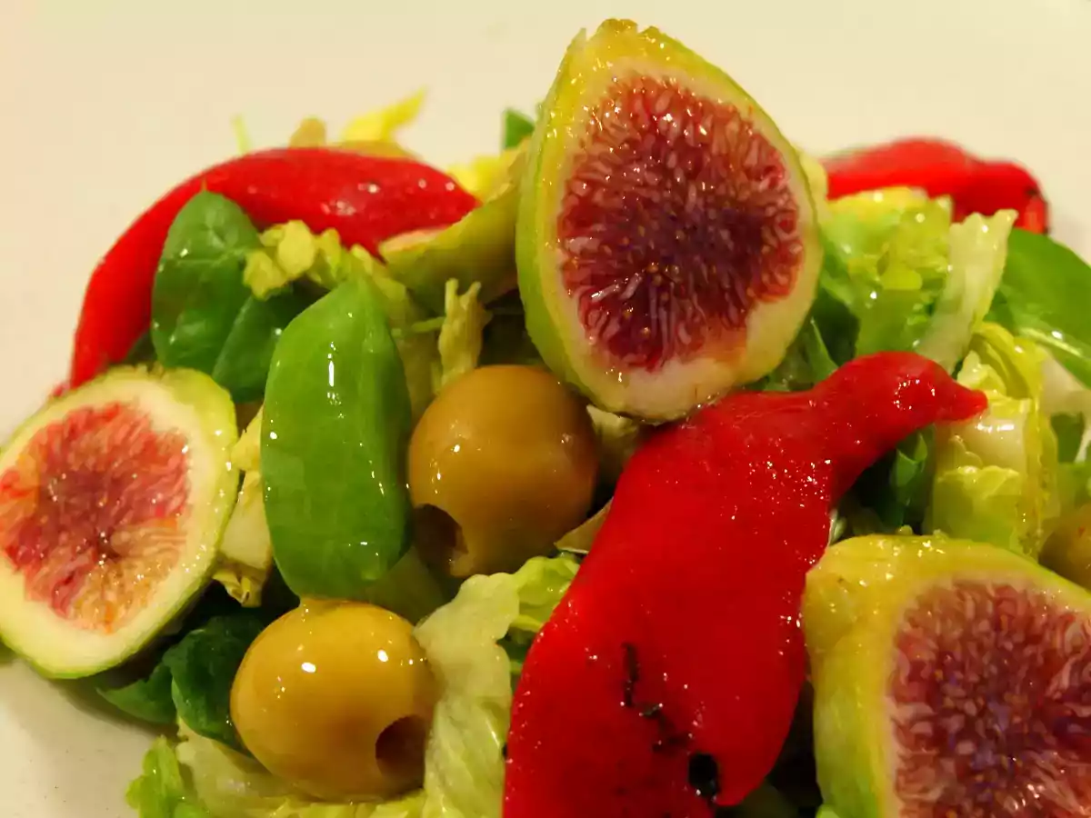Ensalada de higos y pimientos - foto 2