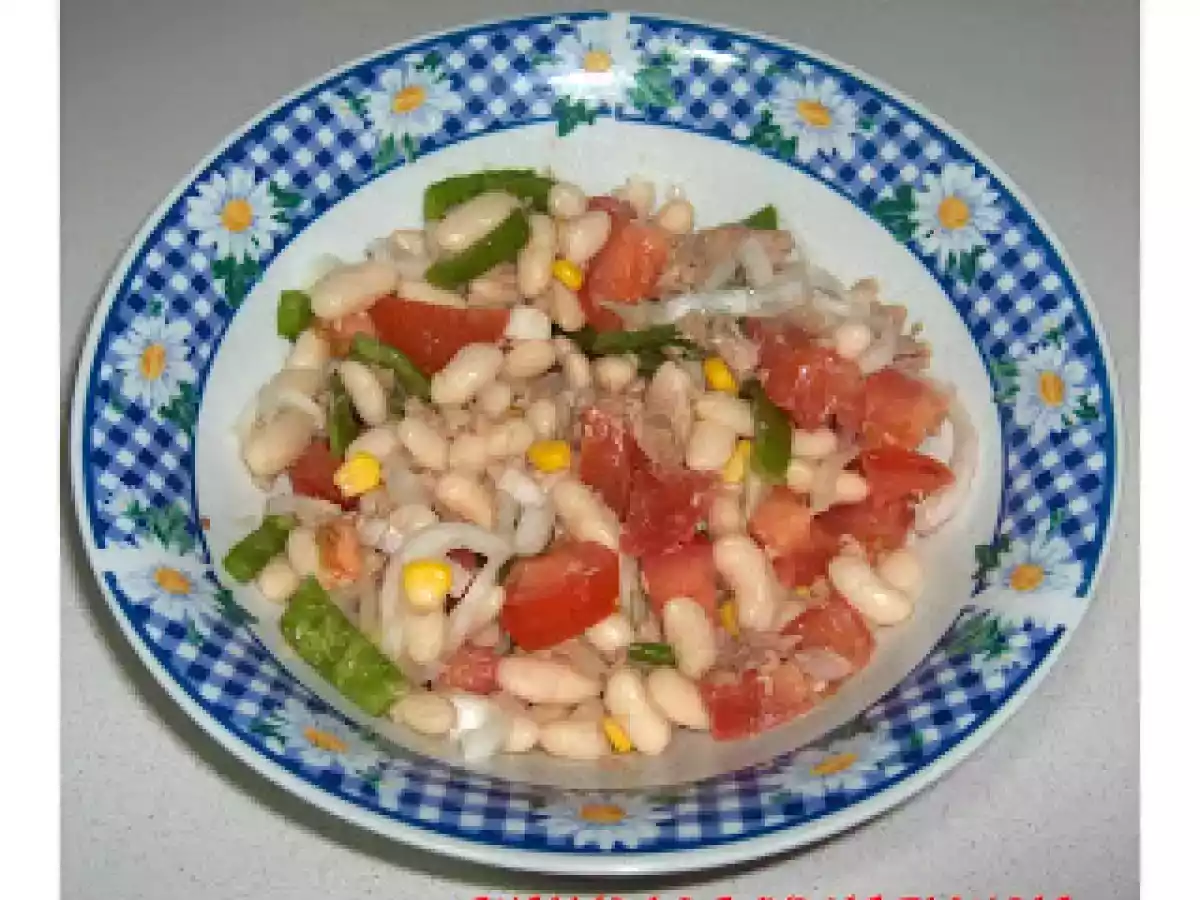 ENSALADA DE JUDIAS BLANCAS