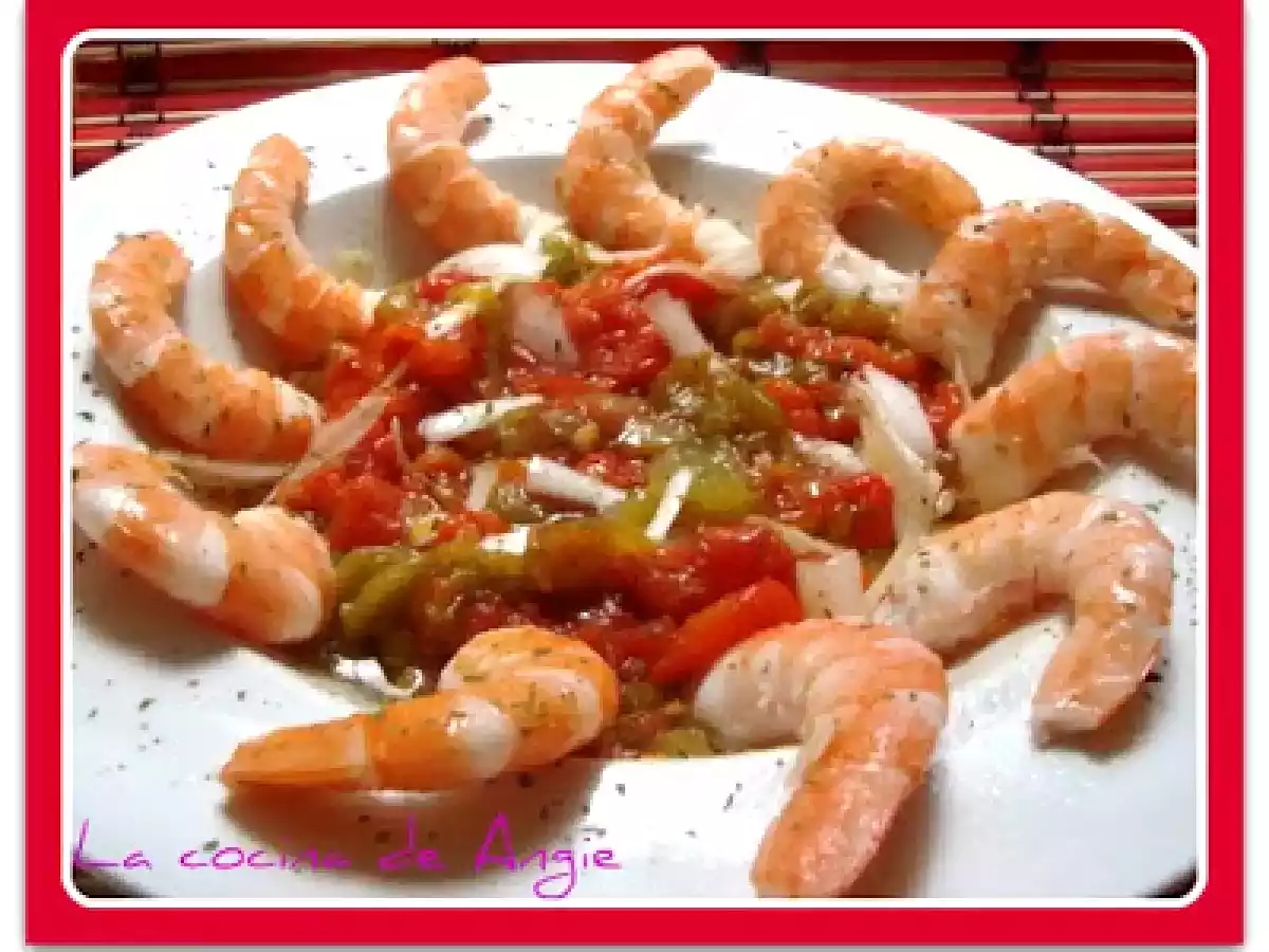 ENSALADA DE LANGOSTINOS