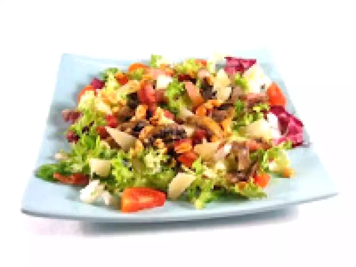 ENSALADA DE LECHUGA Y FRESAS