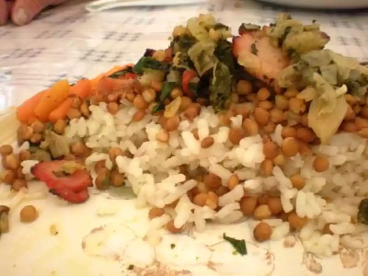 ENSALADA DE LENTEJAS, ARROZ, , , , Y, , , , ALGO MAS - foto 2