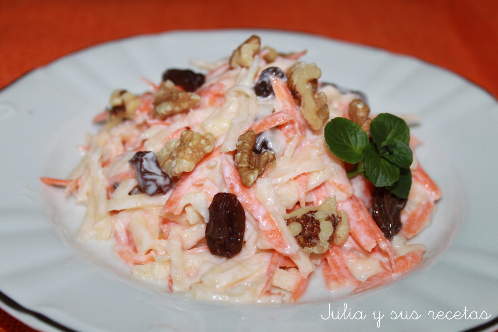 Ensalada de manzana y zanahoria Receta Petitchef