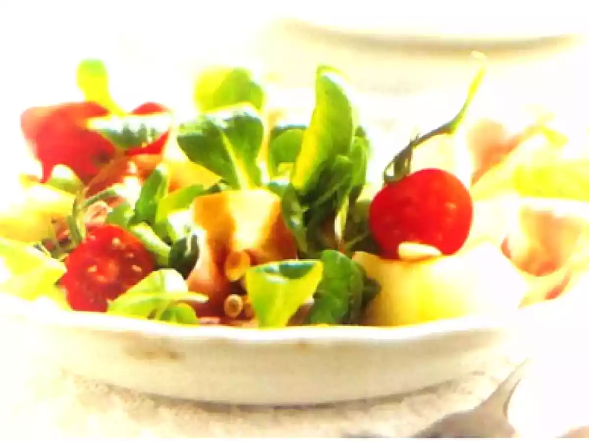 Ensalada de Melón con Jamón