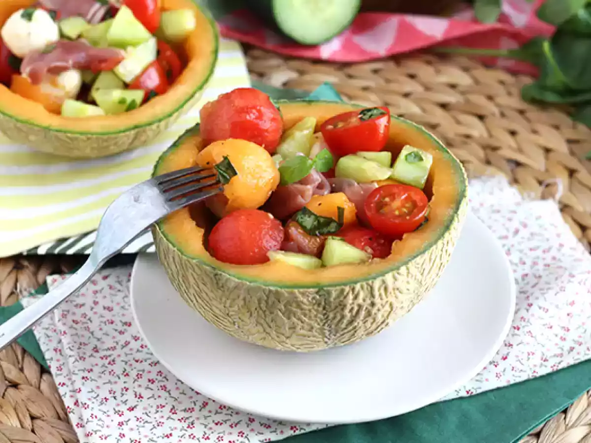 Ensalada de melón sobre melón - foto 3