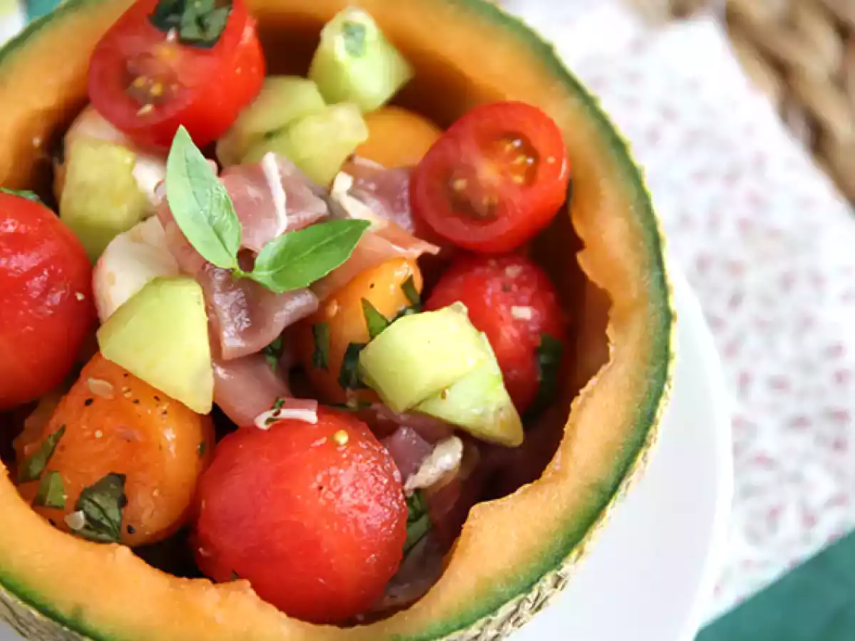 Ensalada de melón sobre melón - foto 5