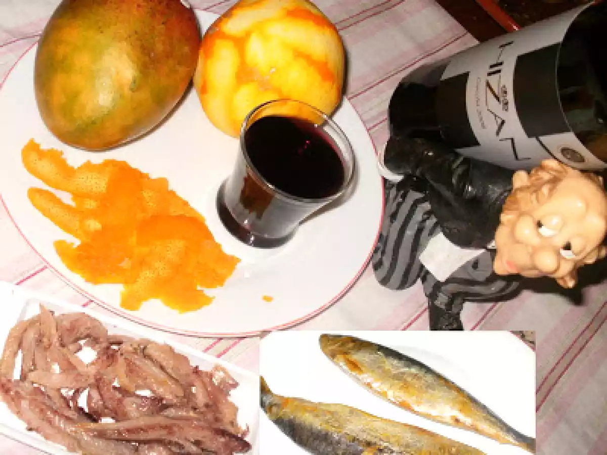 Ensalada de naranja, mango y arenques - foto 3