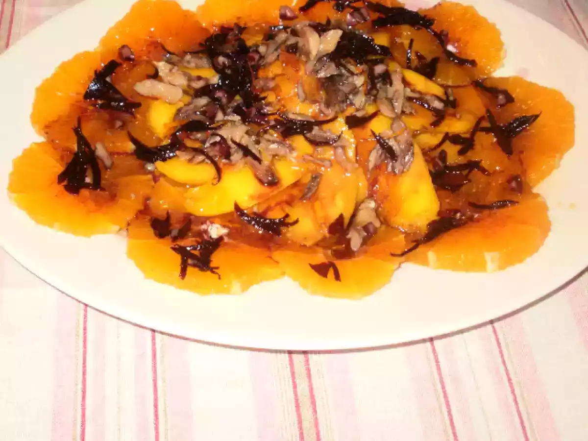 Ensalada de naranja, mango y arenques - foto 4
